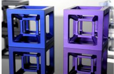 Tesseract CNC加工的透视超立方体by AltDynamic